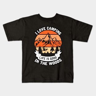 Camping Kids T-Shirt